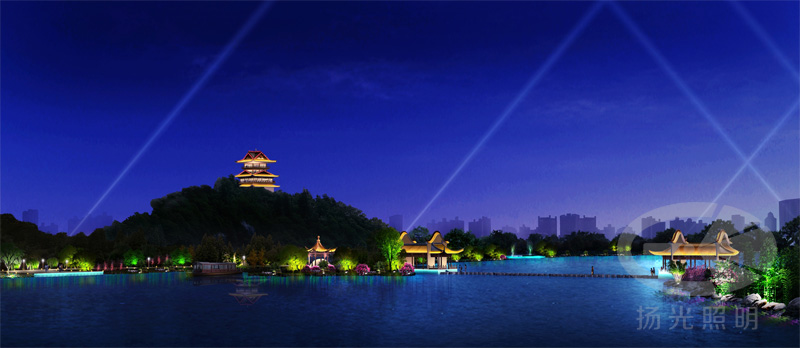 園林夜景照明設計 園林夜景照明設計