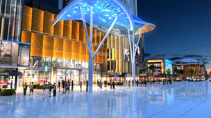 商業(yè)廣場夜景亮化設(shè)計(jì) 商業(yè)廣場夜景亮化設(shè)計(jì)