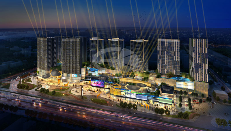 商業(yè)廣場夜景亮化設(shè)計(jì) 商業(yè)廣場夜景亮化設(shè)計(jì)