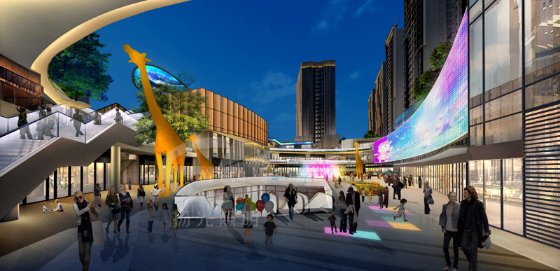 商業(yè)廣場夜景亮化設(shè)計(jì) 商業(yè)廣場夜景亮化設(shè)計(jì)