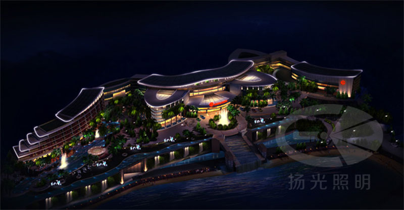 酒店夜景照明設計 酒店夜景照明設計