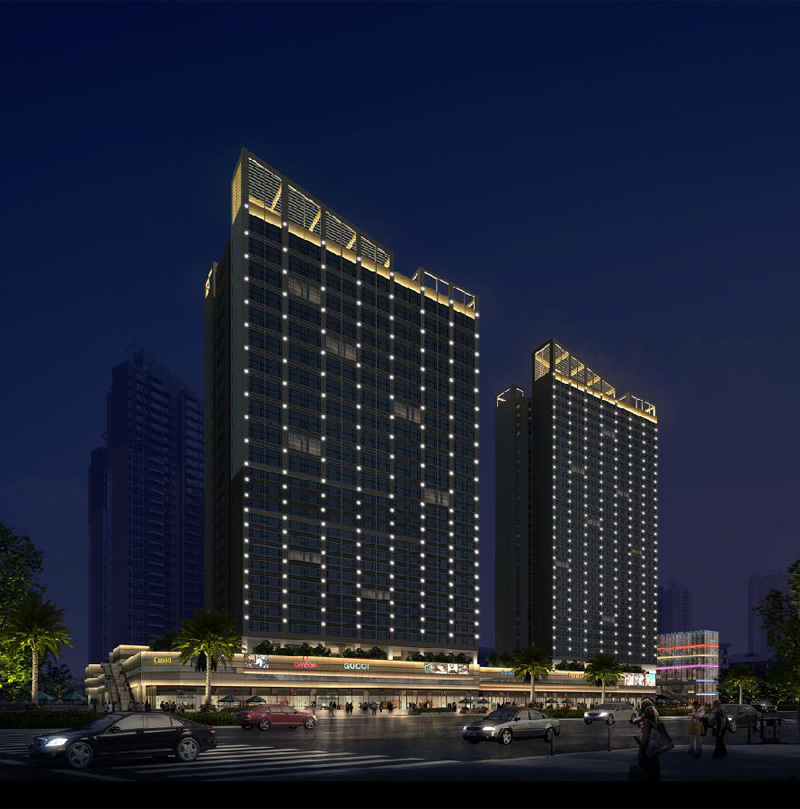 佛山三水天聚廣場泛光照明工程 佛山三水天聚廣場泛光照明工程