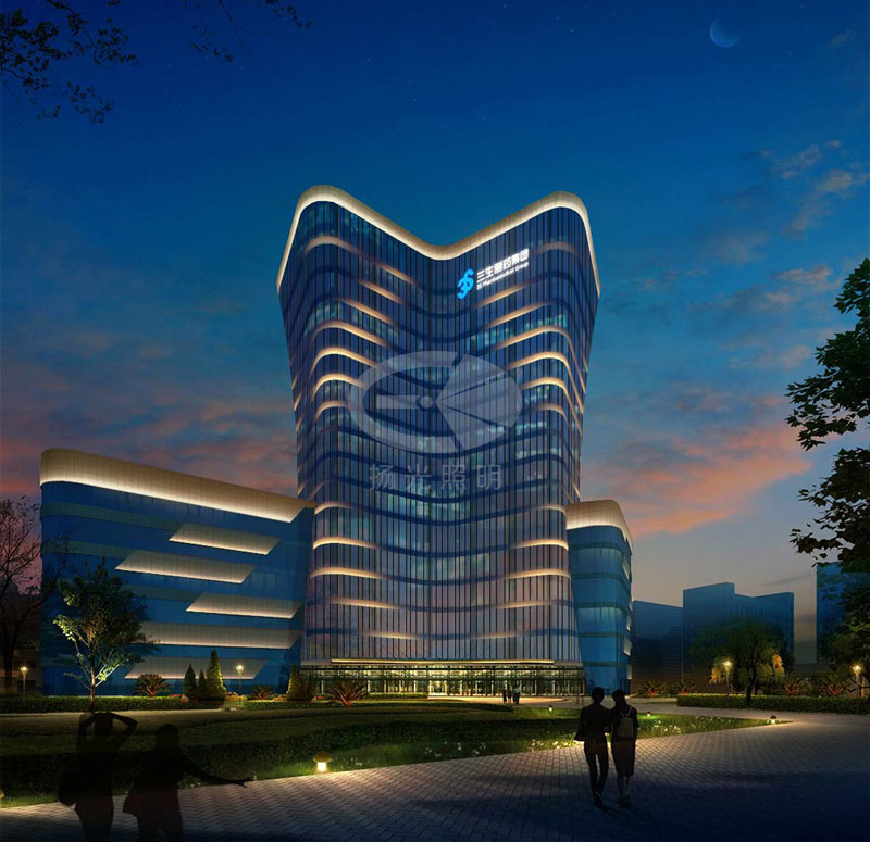 建筑亮化設計效果圖