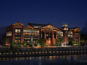 韶關印象商業街泛光照明工程設計