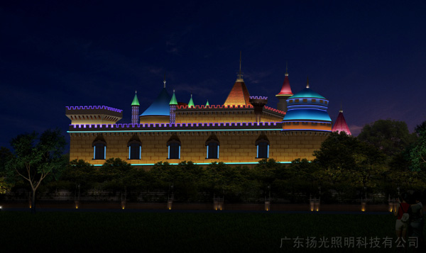 汕頭錦峰新城小區(qū)夜景照明設(shè)計