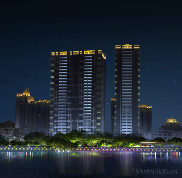 順德德勝河景觀照明設計